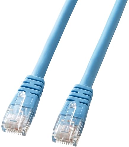 Amazon.co.jp: サンワサプライ カテゴリ6UTPクロスケーブル 2m ブルー